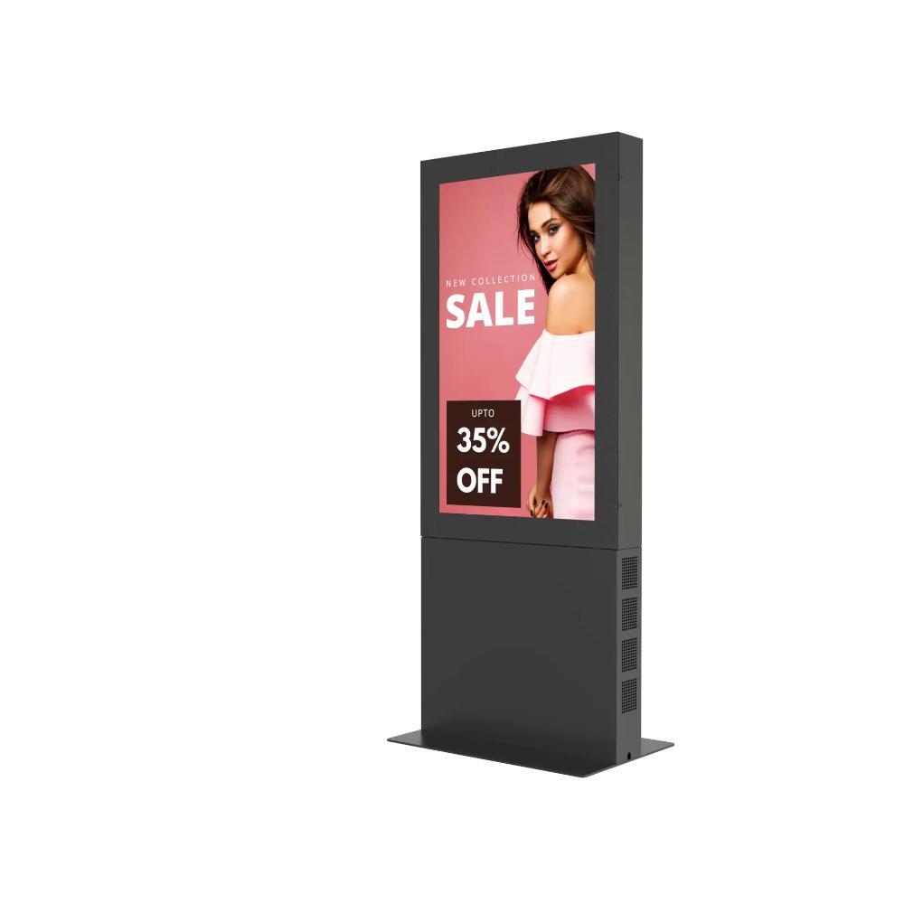 DISPLAY SIGNAGE ENCLOSURE 55 INCH FREESTANDING FLOOR MOUNT- iLabMalta ...