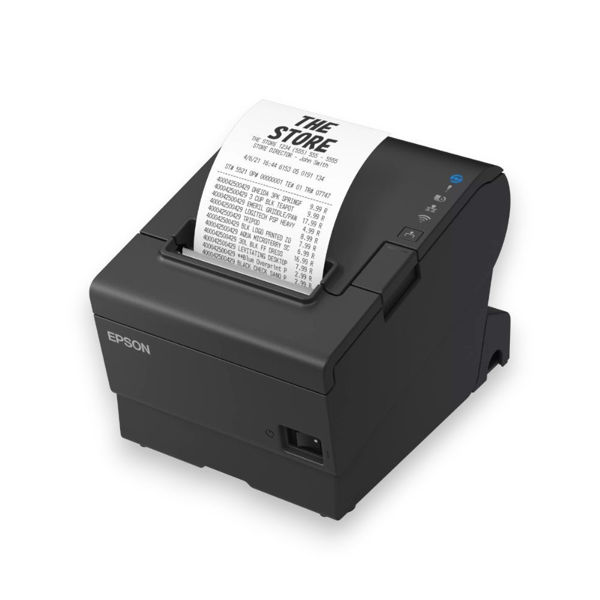 Picture of EPSON TM-T88VII (112) USB/Ethernet/Serial - Black